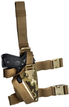 Tactical Low Ride Holster-Left Multi-Cam
