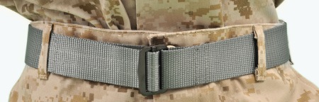 Certified Marine Martial Arts Rigger Belt - Gray Small