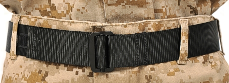 Military Rigger Belt-Blk Small