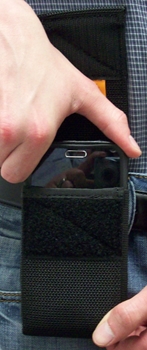 Smart Phone Pouch #4 - Black