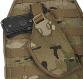 Canted MOLLE Tactical Holster - Right Multi-Cam