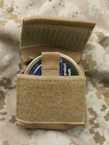 MOLLE Tobacco Dip Pouch Coyote