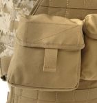Large M.O.L.L.E. Pouch - Coyote